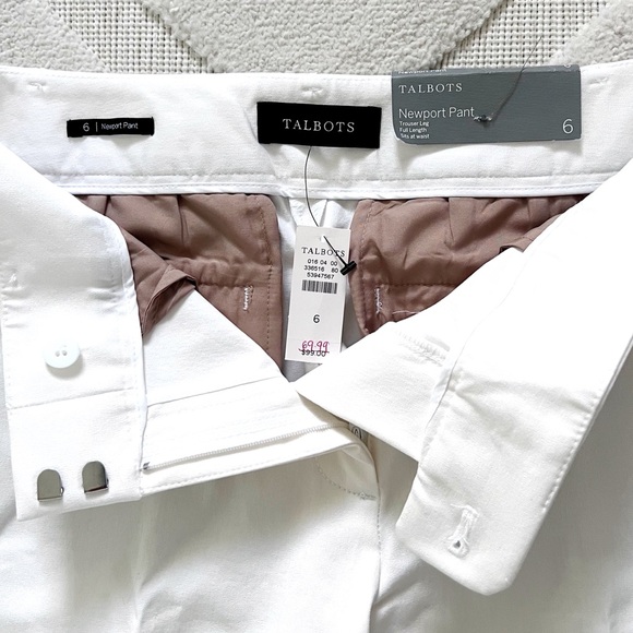NWT Talbots Newport Trouser - Picture 3 of 5